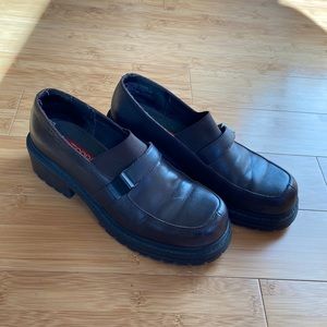 Esprit Leather Loafers. Size 7.5